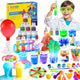 Kit de Experimentos Científicos STEM - Mais de 135 Combinações de Química, Brinquedo Educativo para Crianças a Partir de 8 Anos KJ9061HX