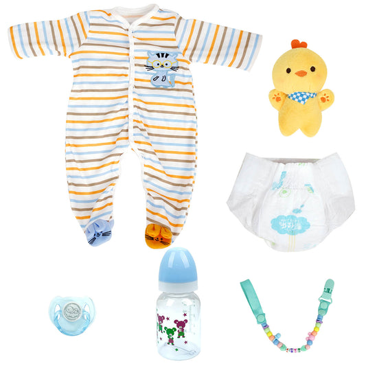 Brastoy Bebê Reborn Boneca Pintada Silicone Realistic Menino 48cm OE-IG543RB