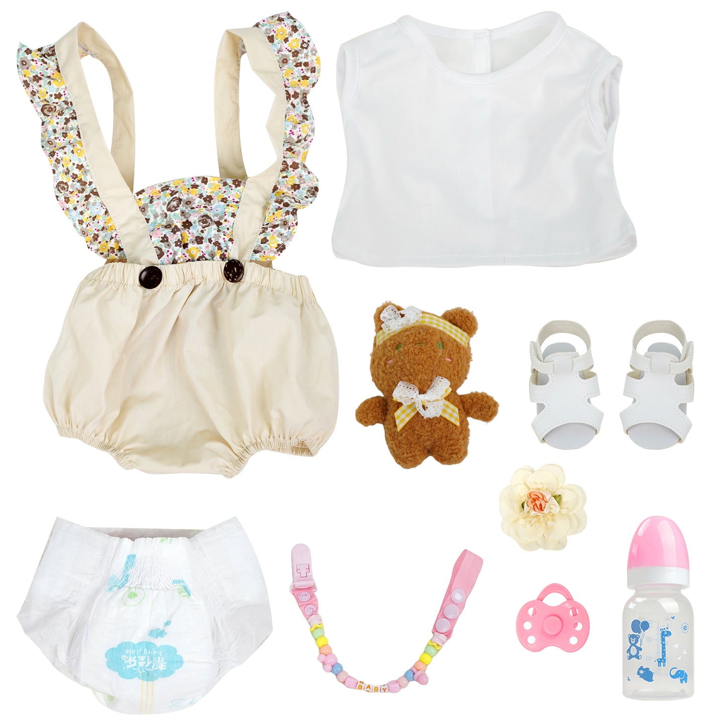 Brastoy Bebê Reborn Boneca Silicone 55cm Menina Pintado Realista Cabelo Dourado OE-IG544RB