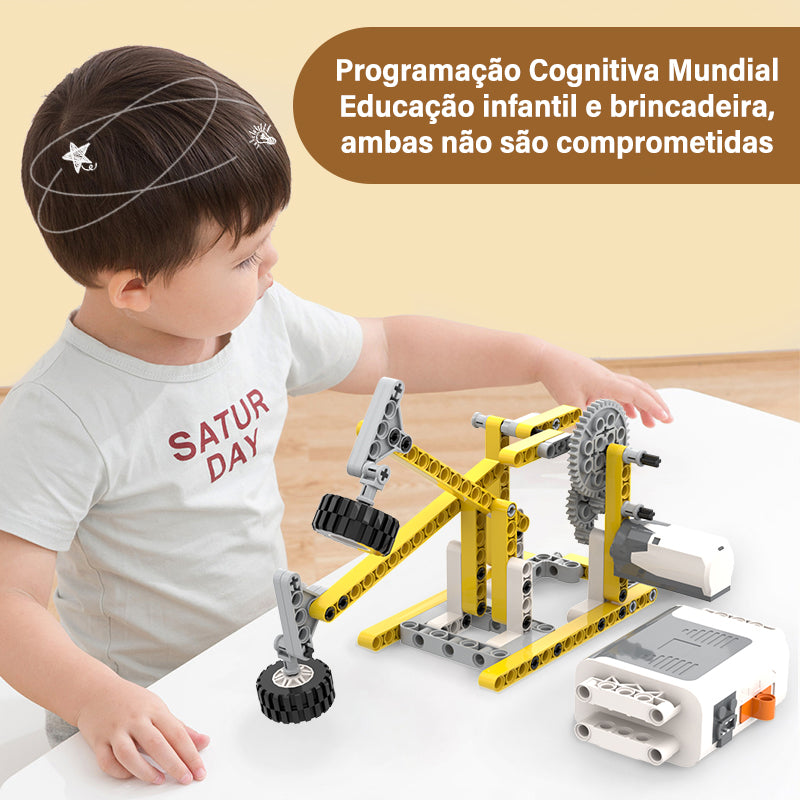 Blocos de Montar Construção STEM Brinquedos  - Brinquedos Criativos Multifuncionais DIY, Adequados para Crianças Maiores de 6 Anos  KJ9020BC