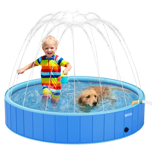 Brastoy Splash Sprinkler Piscina Dobrável Para Crianças Pet YG-022