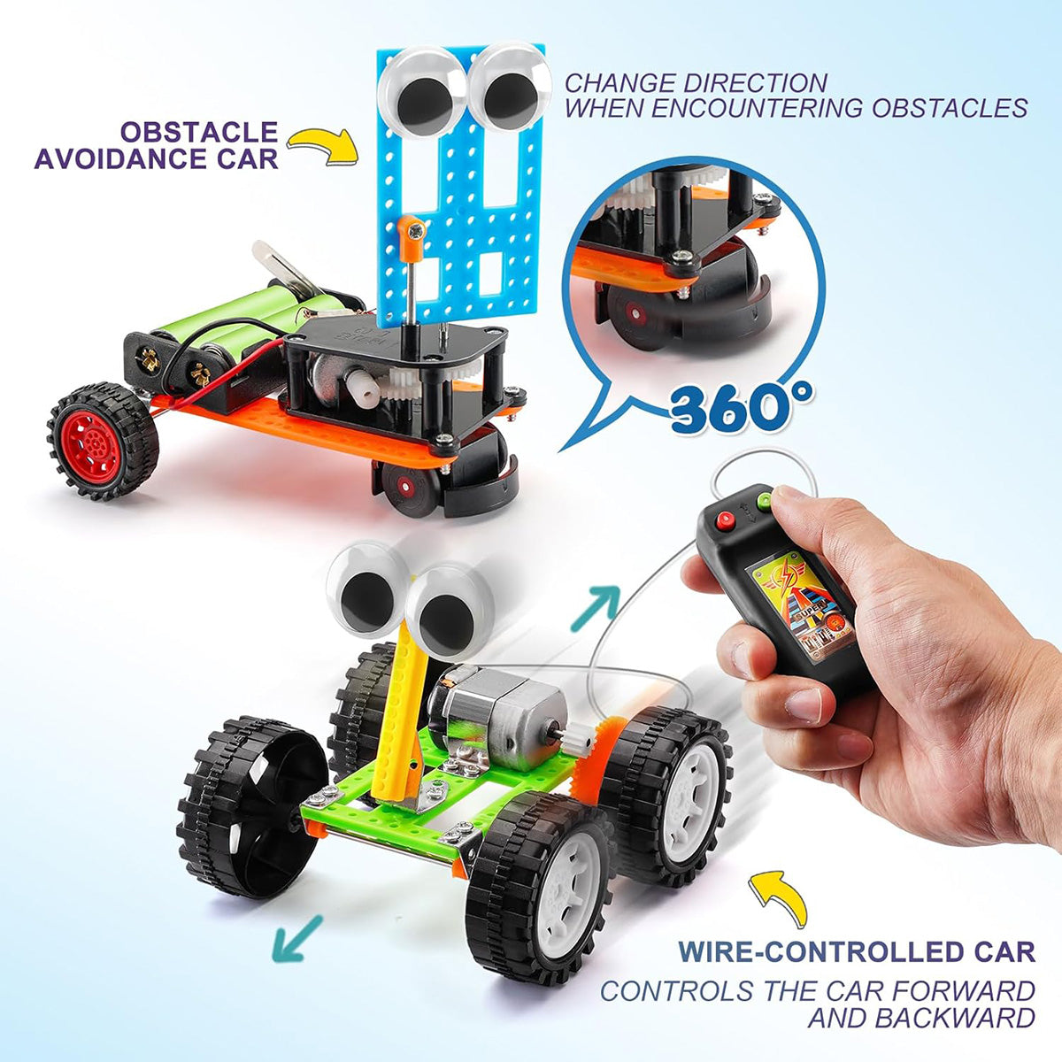 5 em 1 Brinquedos Criativos e Engraçados DIY - STEM Brinquedos Adequados para Crianças   KJ9035WL