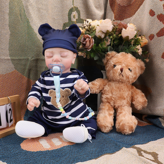 Brastoy Bebê Reborn Menino Boneca Realista Silicone Boneco OTA-IG555CS