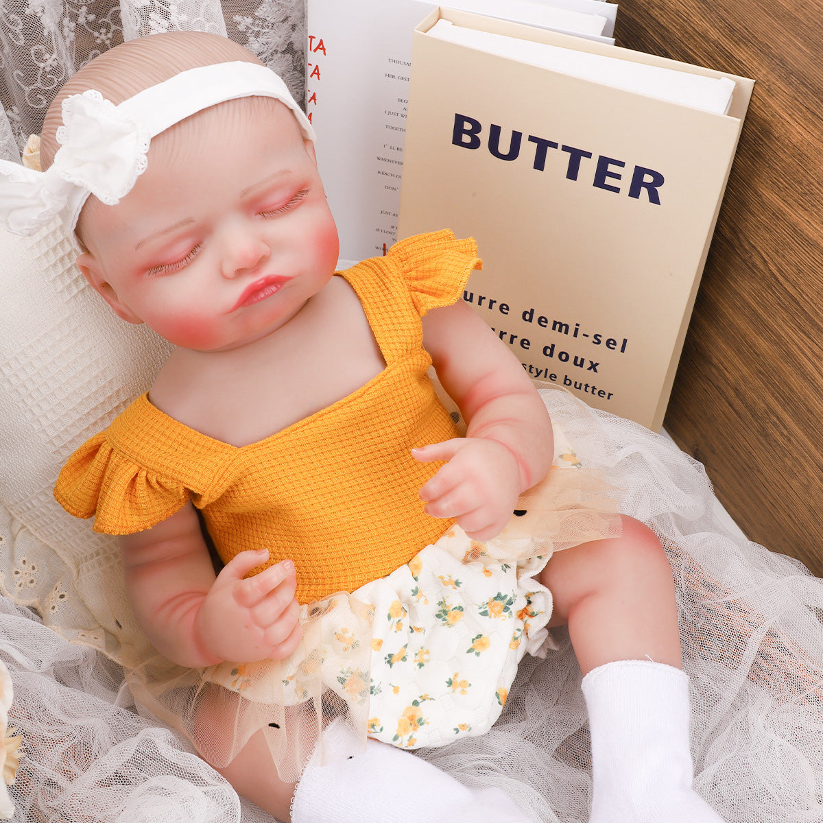 Bebé Reborn Boneca 48cm Menina Silicone Presente-brastoy OTA-IG274CS