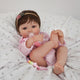 Brastoy Bebê Reborn Pintada Realista Boneca Menina Silicone 48cm OTA-IG599CS